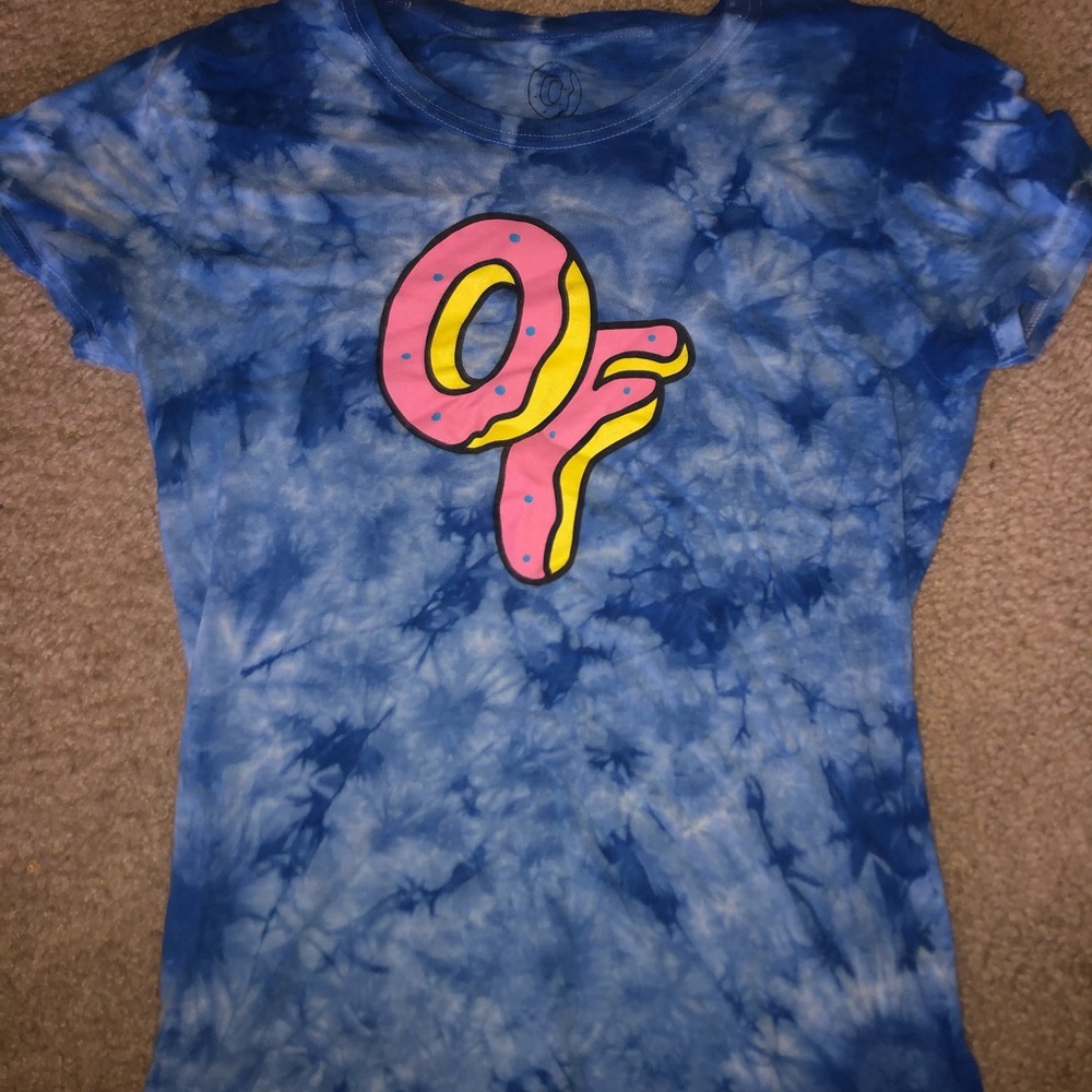 Tie dye ODD FUTURE  shirt